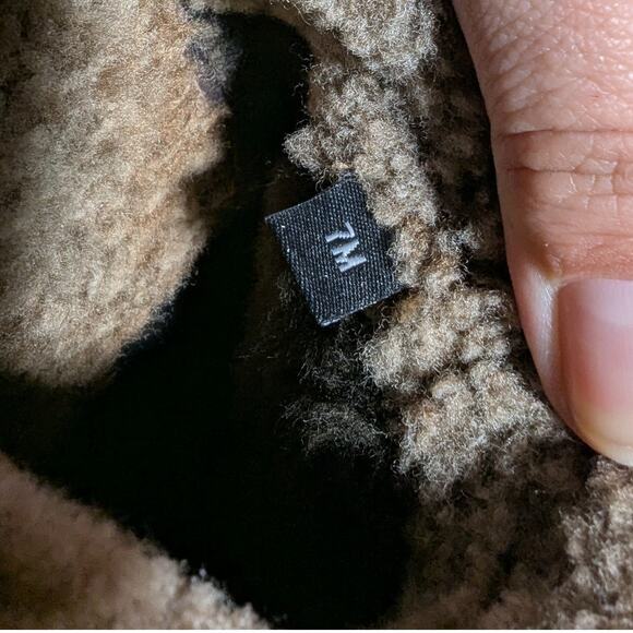 Vtg Y2K Stuart Weitzman Circuit Cola Brown Suede Shearling Lined Wedge Clogs 7 - Picture 6 of 7